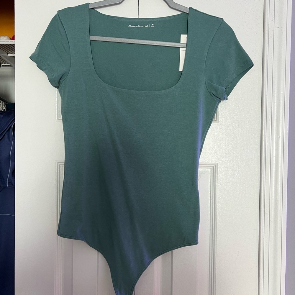NWT Green Abercrombie Body Suit